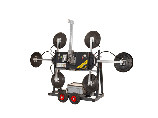 Glass-Maxx S800 inkl. Remote Control und Transportwagen Grip Lifting